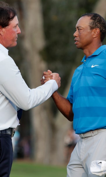 Woods, Mickelson to stage TV match with Brady, Manning